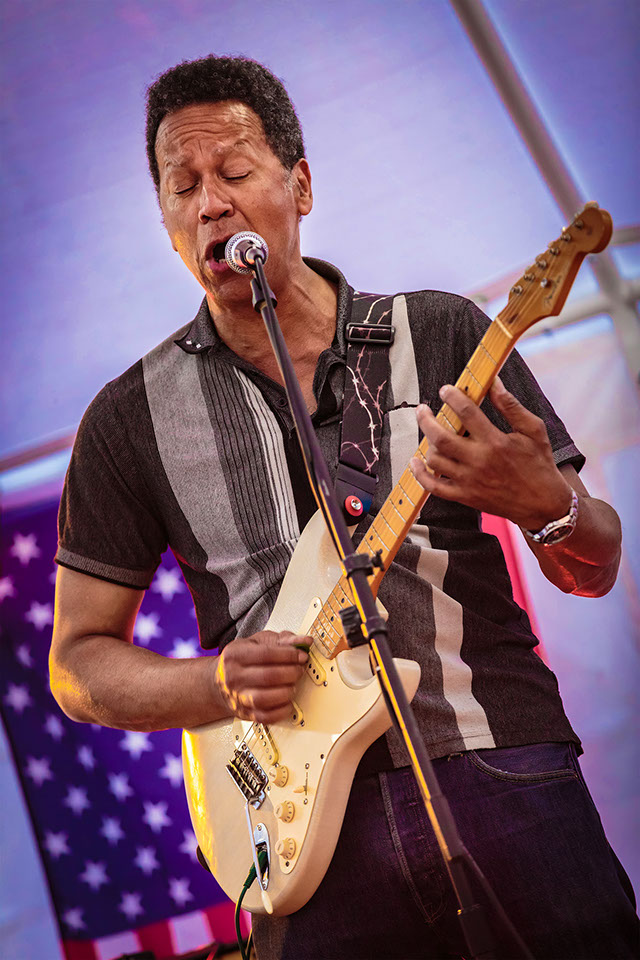 Photo of a live singer