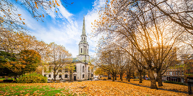 St. Paul's square in Birmingham