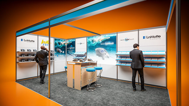 shell-clad stand design